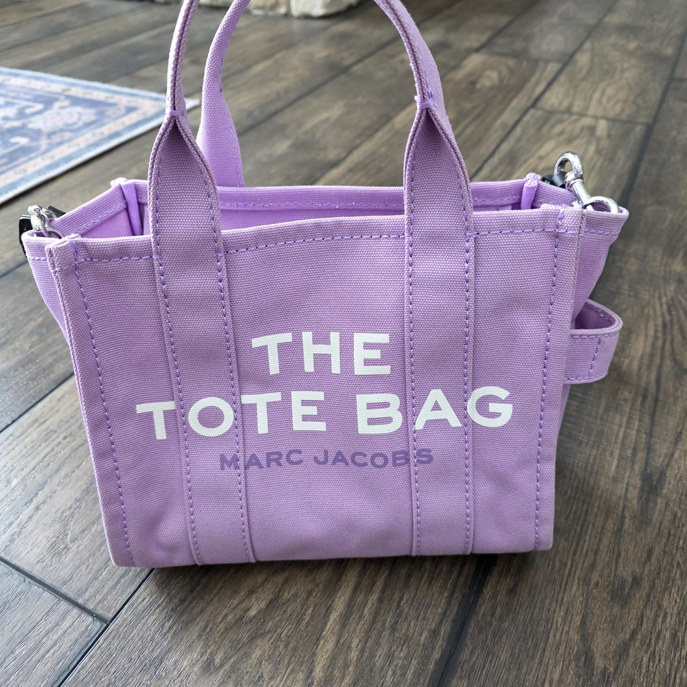 Marc Jacobs Purple Tote Bag